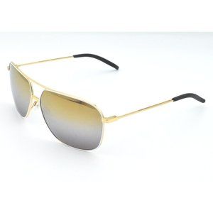 Maui Jim Kami MJ 778-05C Gold & White / Brown  Gold to Silver Mirror  Po…